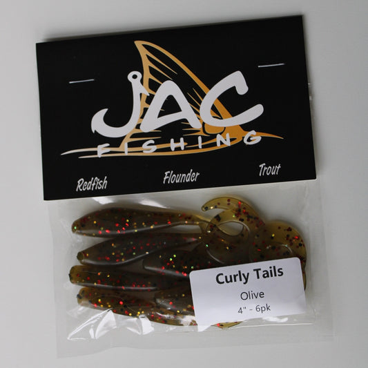 Scented 4" Curly Tail Lures