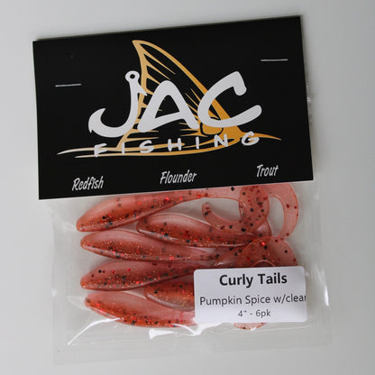 Scented 4" Curly Tail Lures