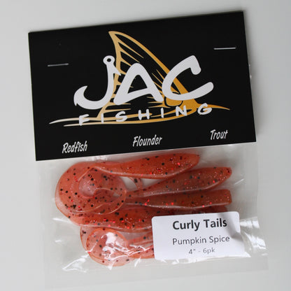 Scented 4" Curly Tail Lures