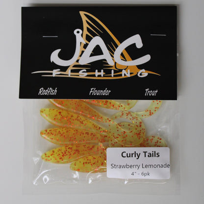 Scented 4" Curly Tail Lures