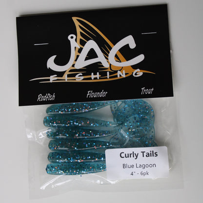 Scented 4" Curly Tail Lures