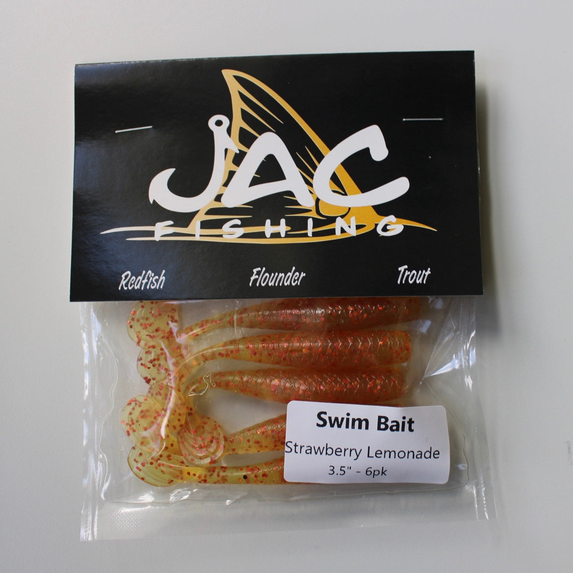 Scented 3.5" Paddle Tail Swim Baits