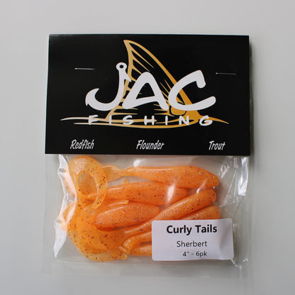 Scented 4" Curly Tail Lures