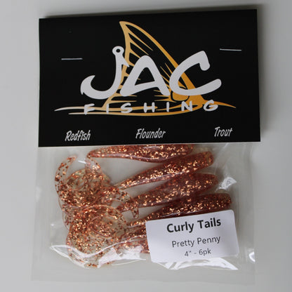 Scented 4" Curly Tail Lures