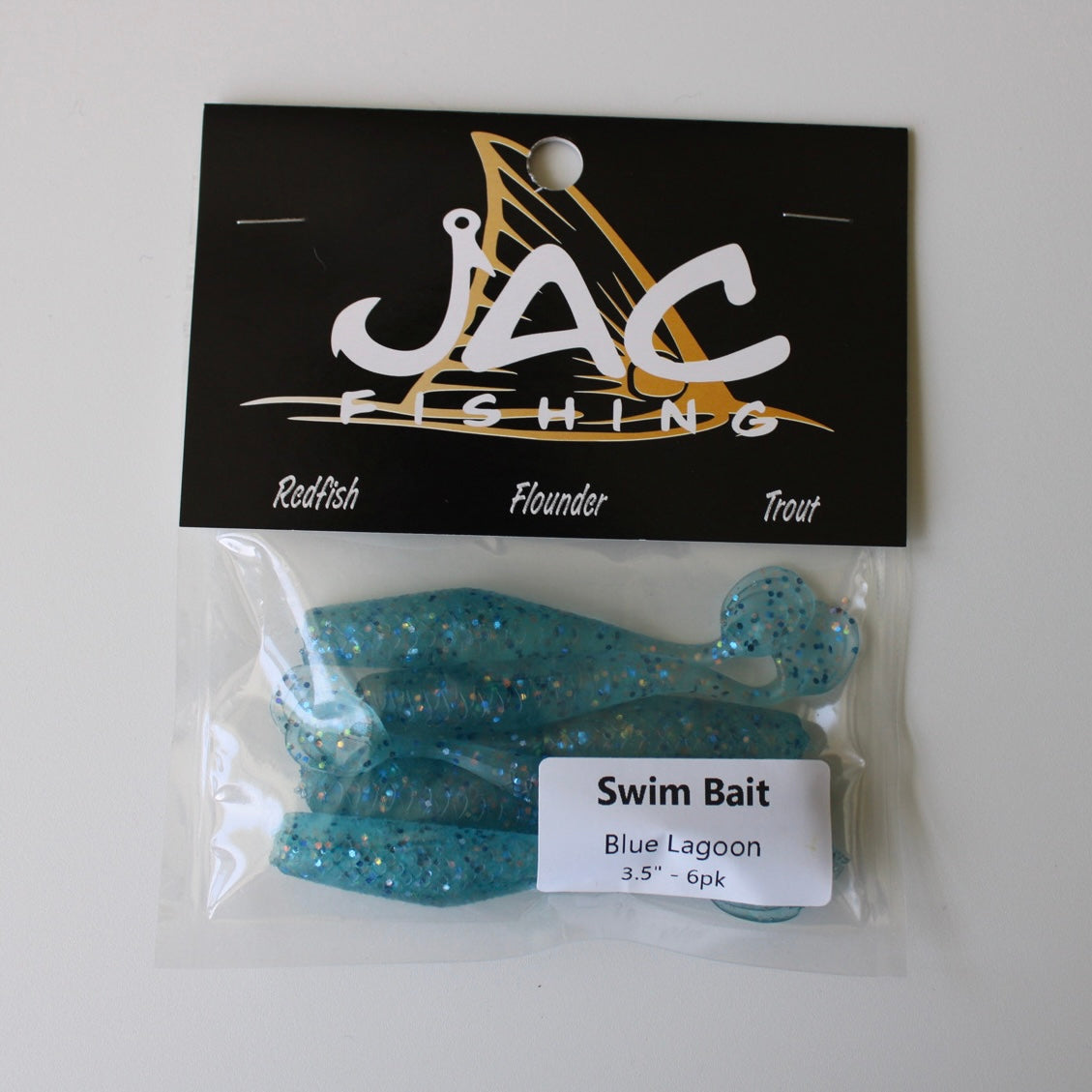 Scented 3.5" Paddle Tail Swim Baits