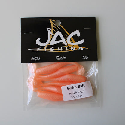 Scented 3.5" Paddle Tail Swim Baits